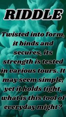 Riddle in English | Riddles with answers | Riddle of the day