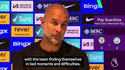 Guardiola 'impressed and surprised' by Manchester City's opening day win