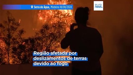 下载视频: Dois incêndios de grandes dimensões ativos na Turquia e um em Portugal