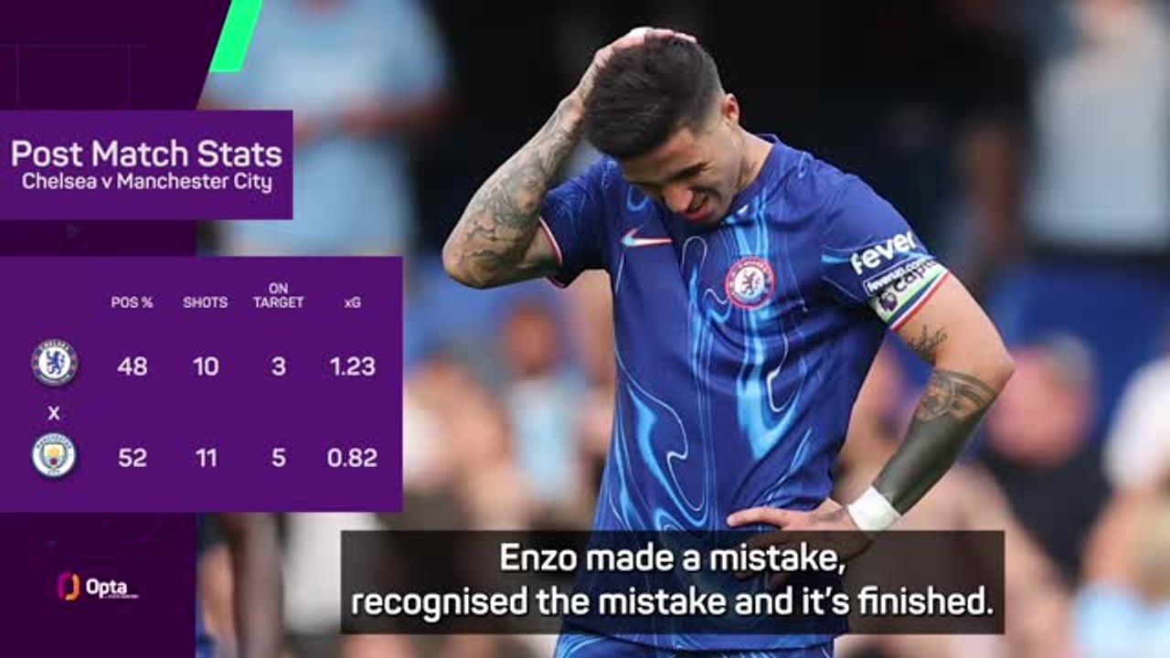 'We all make mistakes' - Maresca defends Enzo captaincy controversy