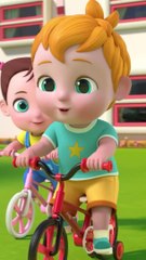 When you ride bicycle   | Boo Boo Song | Nursery Rhymes 