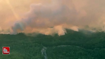 Hava araçları bu yıl çıkan yangınlara müdahale için 6 bin 887 saat uçuş yaptı