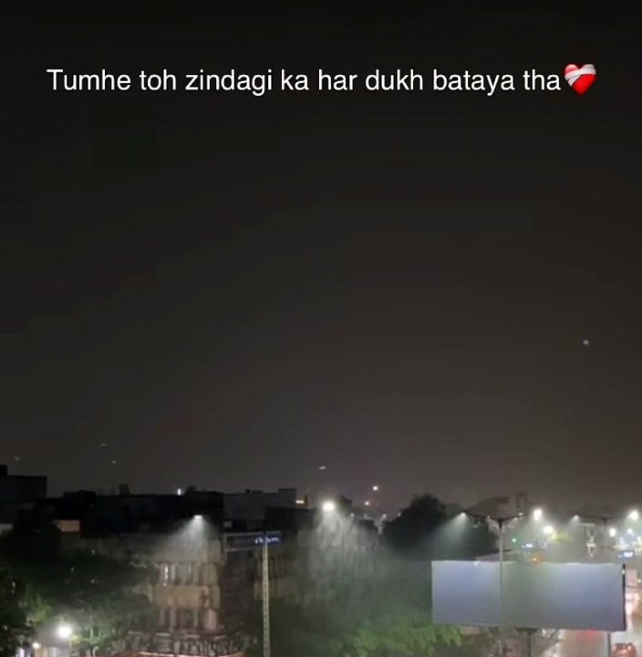 Tumhe Tou Zindagi Ka Har dukh Bataya Tha … #Poetry #Love