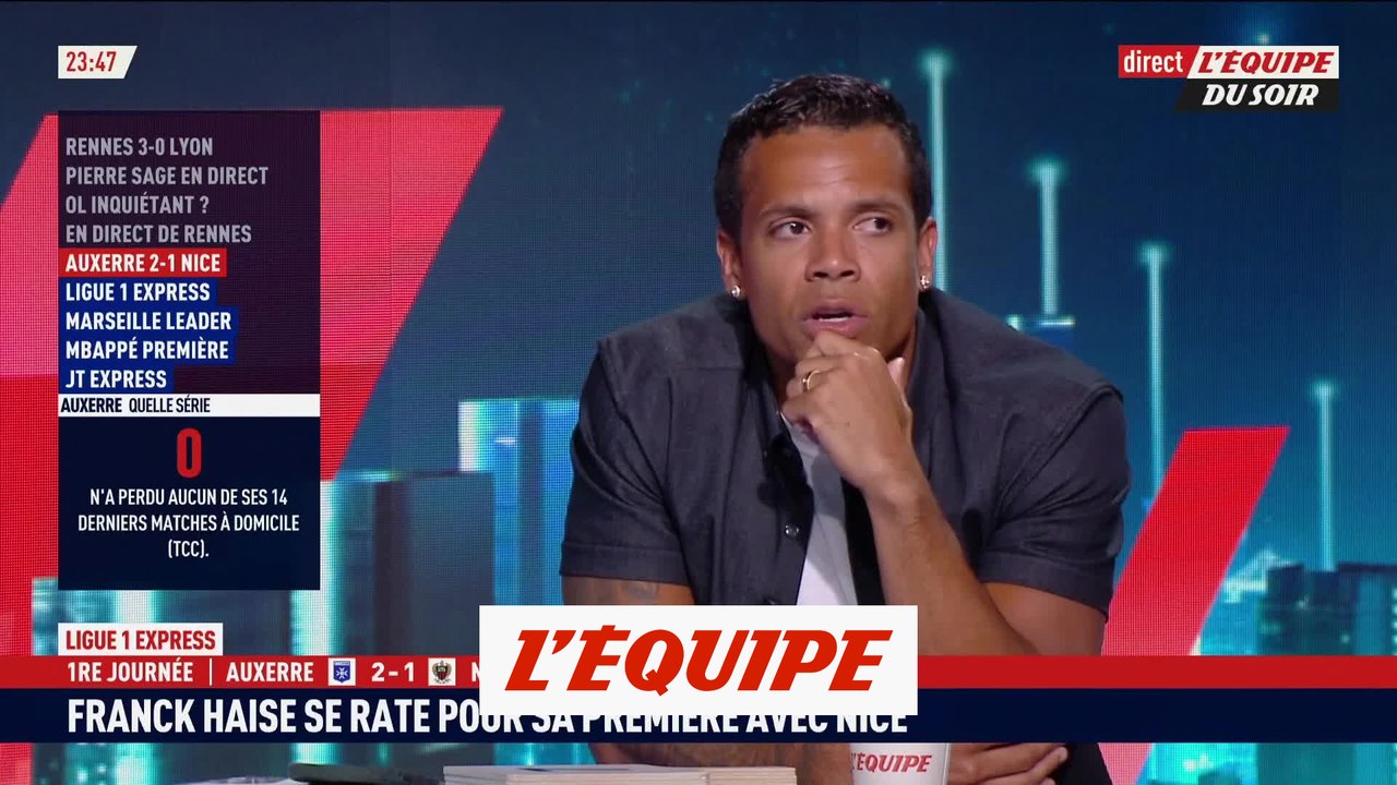 Auxerre fait tomber Nice pour son retour en Ligue 1 - Foot - L1