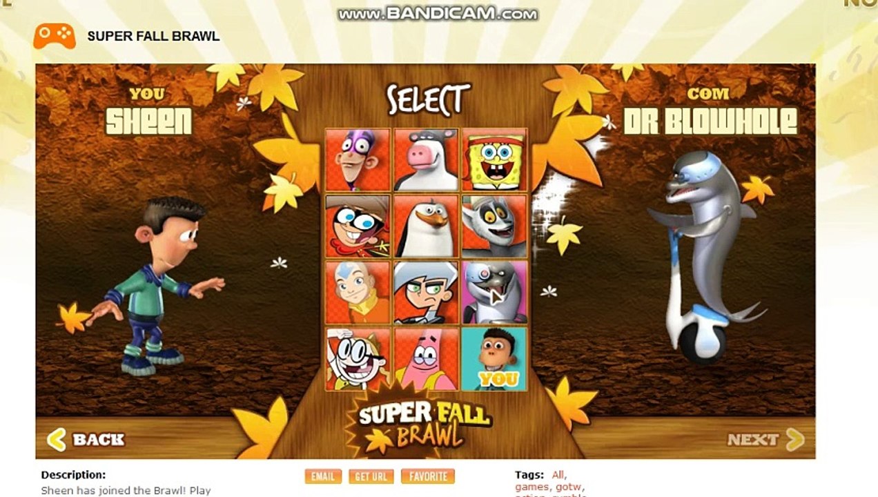 Super Fall Brawl - Sheen Vs. Dr. Blowhole