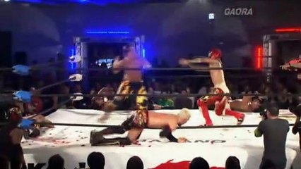 Akatsuki (Shingo Takagi, Super Shenlong III, YAMATO) vs MAD Blankey (Akira Tozawa,BxB Hulk, Naoki Tanizaki)
