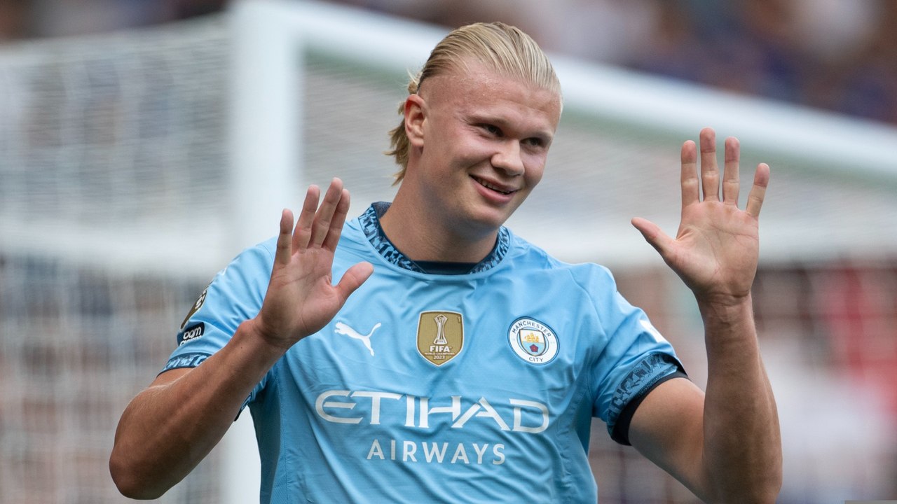 Haaland is producing Messi and Ronaldo numbers - Guardiola