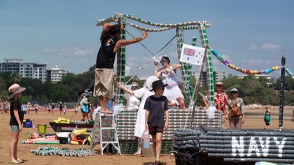 Annual beer can regatta in Darwin turns 50