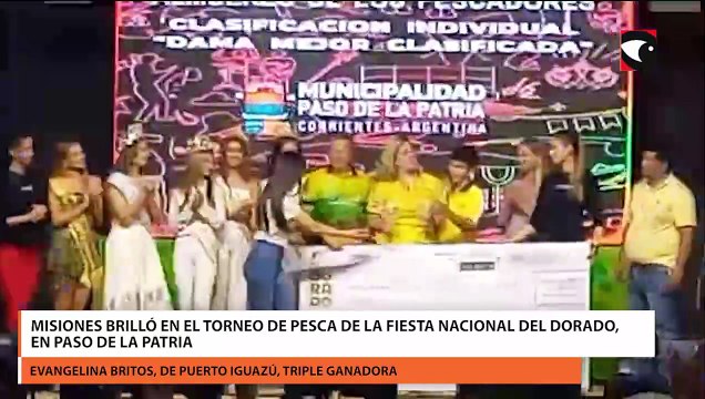 Misiones brilló en el torneo de pesca de la fiesta nacional del dorado, en Paso de la Patria
