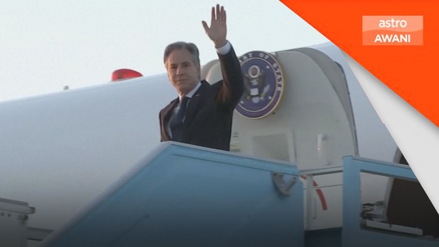 Kekejaman zionis: Blinken tiba di asia barat cari gencatan senjata Gaza