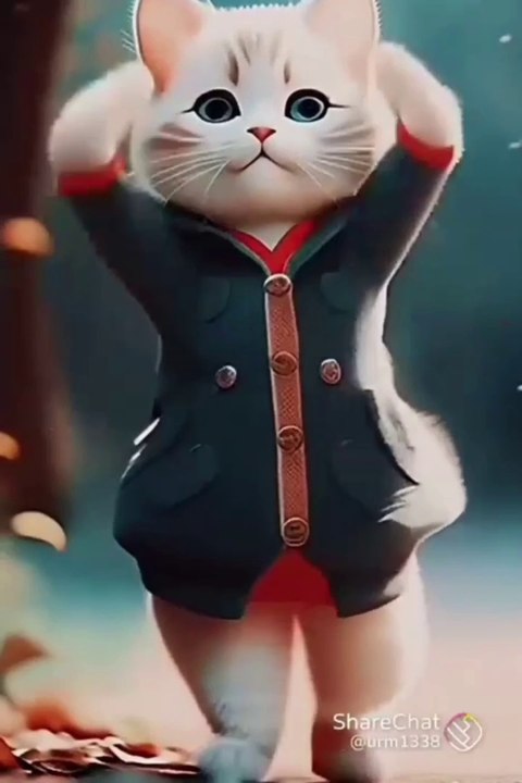 Cat Dance Funny Video