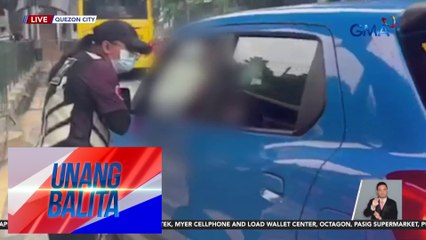 14 sasakyan, nahuling dumaan sa EDSA busway; isang nasitang kotse, officel vehicle ng LTO | Unang Balita