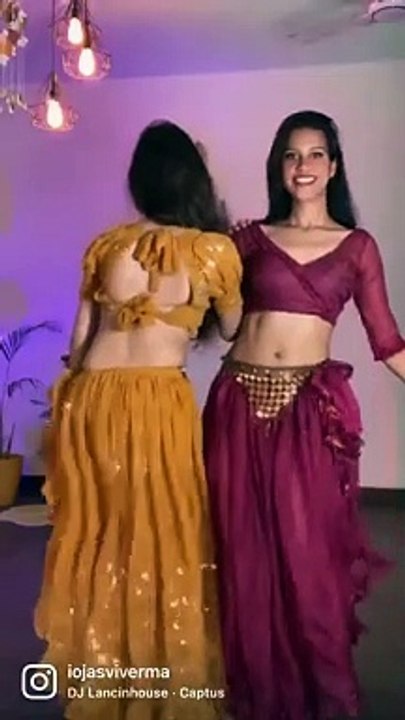 Our Viral Bellydance Video - Ojasvi x Samriddhi #bellydance #ytshorts