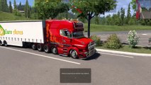 Bal - Origin: Dijon * Destination: Verona - Red Flame #Scania T4 Series addon for RJL Scanias - Euro Truck Simulator 2