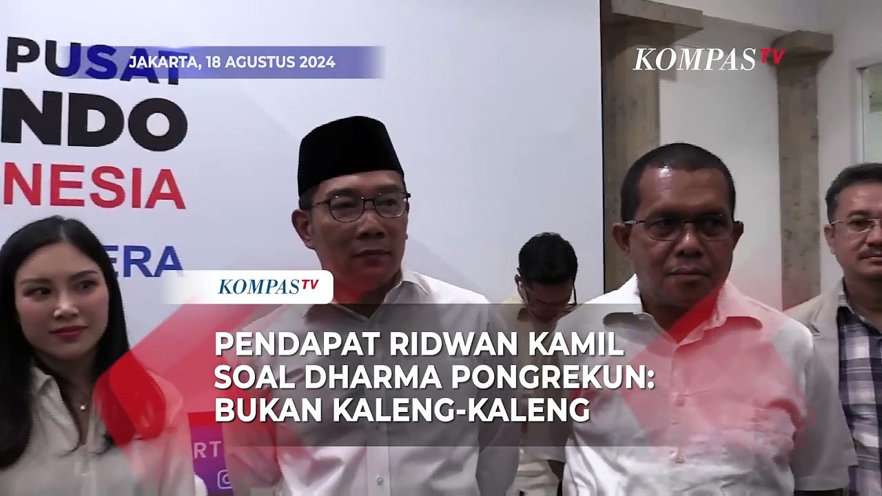 Pendapat Ridwan KamilsoalDharma Pongrekun: Jenderal Bintang 3 Bukan Kaleng-kaleng