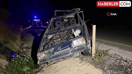 Kastamonu'da otomobil takla attı: 1'i ağır 5 yaralı