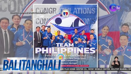Team Philippines, panalo ng 9 gold, 6 silver, at 4 bronze sa US Open 2024 Dearborn Para Dance Sport Int'l Competition | Balitanghali