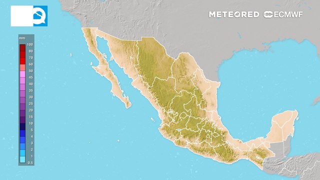 Lluvias dispersas esta semana en México, aumentando...
