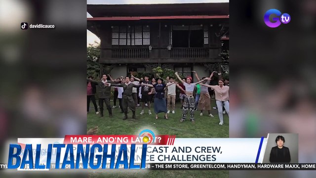 Pulang Araw cast & crew, kumasa sa dance challenges | Balitanghali