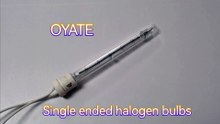 140mm 220v 700w single ended halogen bulbs