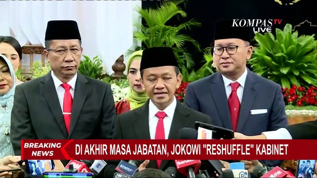 Kata Bahlil Lahadalia, Supratman Andi Agtas dan Rosan Perkasa Roeslani Usai Dilantik Jadi Menteri