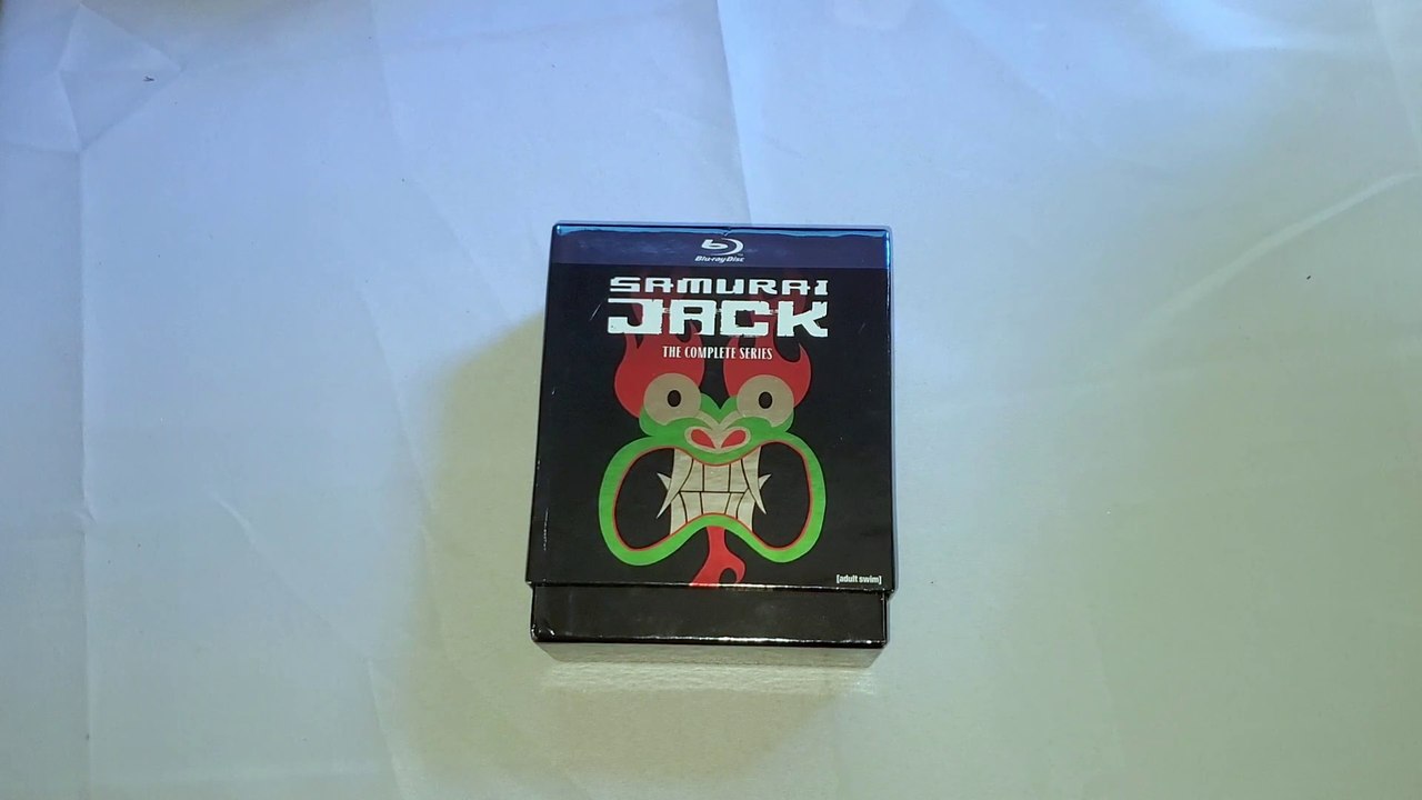Samurai Jack The Complete Series Blu-Ray Unboxing