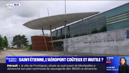 Hall d'embarquement vide, tarmac désert, aucune ligne régulière... une association dénonce l'inutilité de l'aéroport de Saint-Etienne