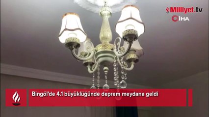 AFAD duyurdu! Bingöl'de 4.1 büyüklüğünde deprem