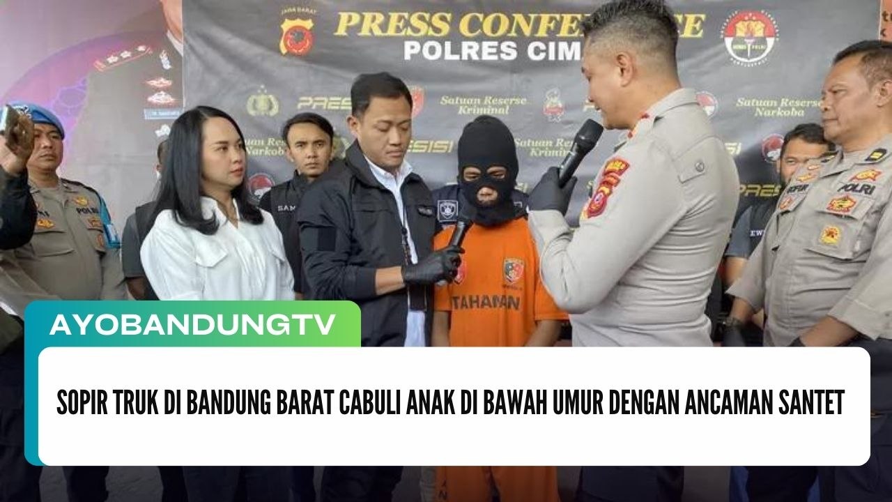 Sopir Truk di Bandung Barat Cabuli Anak di Bawah Umur dengan Ancaman Santet