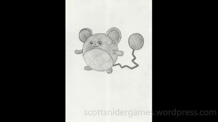 Pokemon Pencil Sketch Video #26: Marill (08-19-2024)
