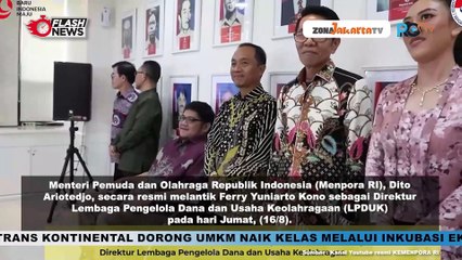DIREKTUR LPDUK RESMI JALANI PELANTIKAN DAN PENGAMBILAN SUMPAH JABATAN