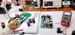 #23 PTC capacitor work testing.PTC Details PCB inverter AC