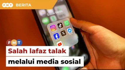 Salah lafaz talak melalui media sosial, kata kumpulan peguam