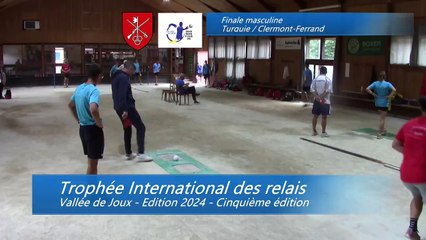 Finale relais masculin, Trophée des relais de l'Estivale bouliste, Vallée de Joux 2024