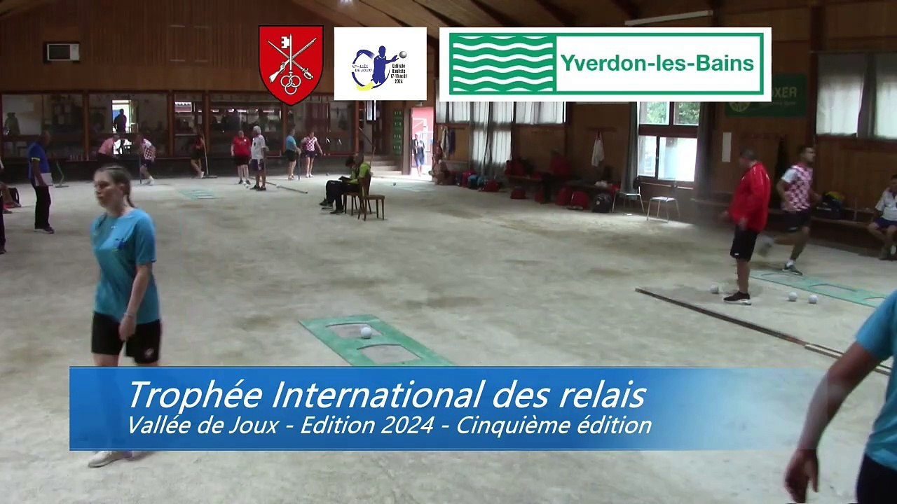 Demi-finales relais mixte, Trophée des relais de l'Estivale bouliste, Vallée de Joux 2024