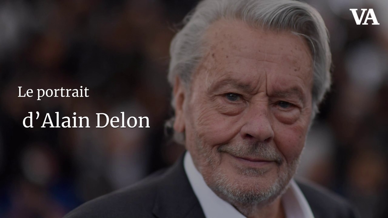 Le portrait d'Alain Delon