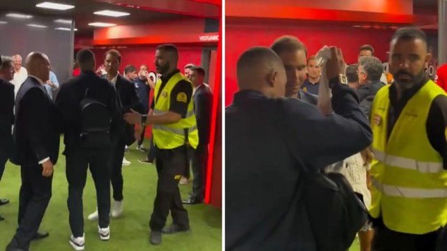 Mbappé regala la sua maglia a Nadal dopo Maiorca-Real Madrid
