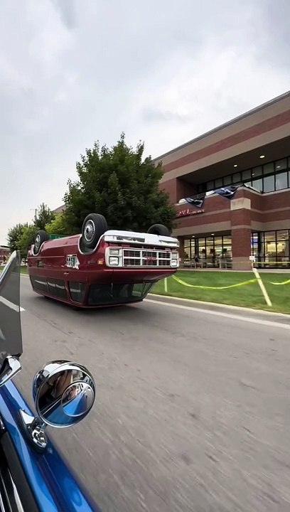 Something you would only see at the Woodward dream cruise