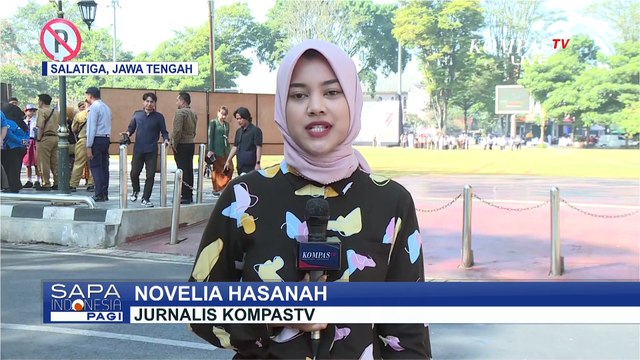 Pj Gubernur Jateng Pimpin Upacara HUT ke-79 Provinsi Jawa Tengah