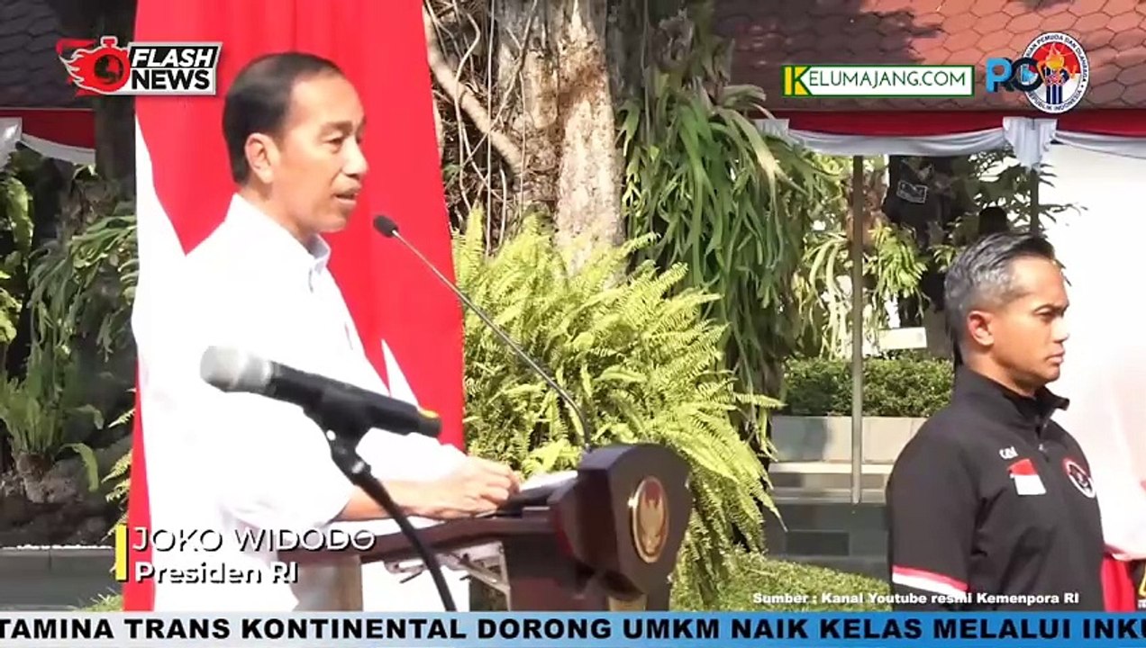 Menpora Dito Dampingi Jokowi Serahkan Bonus Atlet Olimpiade Paris 2024