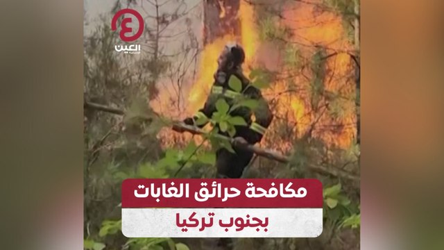 مكافحة حرائق الغابات بجنوب تركيا