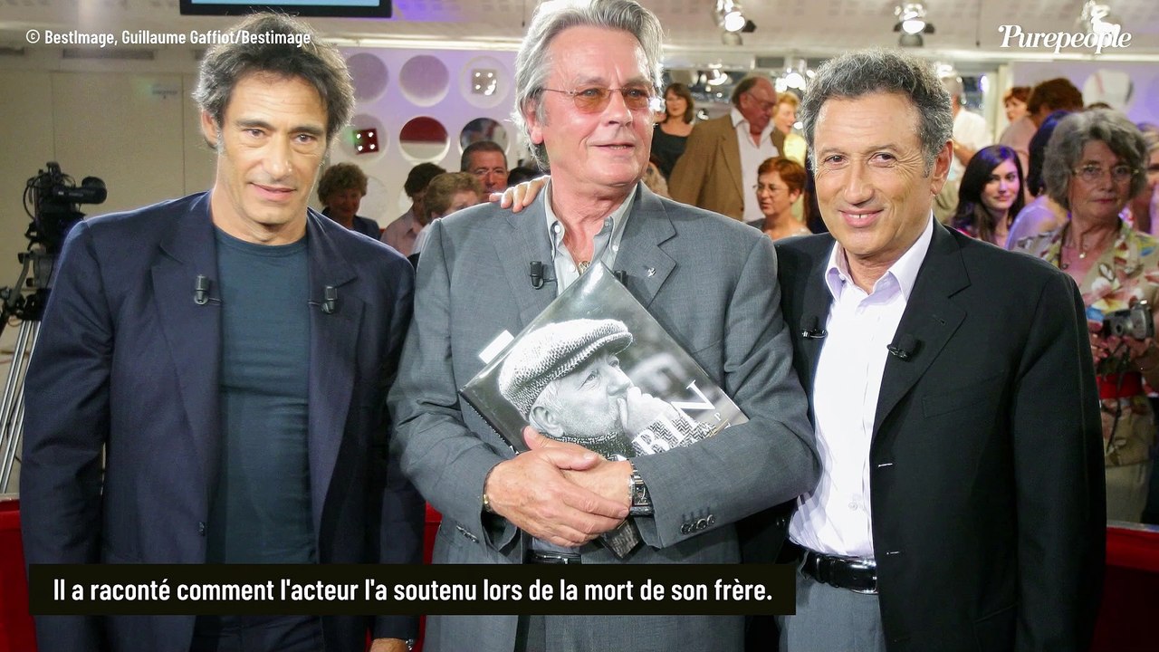 Disparition d'Alain Delon : "Quelque chose que je n'ai jamais confié", ce geste de l'acteur révélé par Michel Drucker