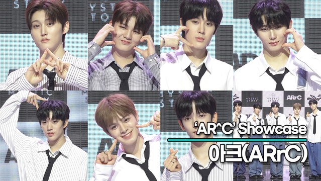 [SUB] 아크(ARrC), 드디어 데뷔한 아크!! 데뷔 소감과 해외 팬들을 위한 메세지(‘AR^C’ 쇼케이스) [TOP영상]