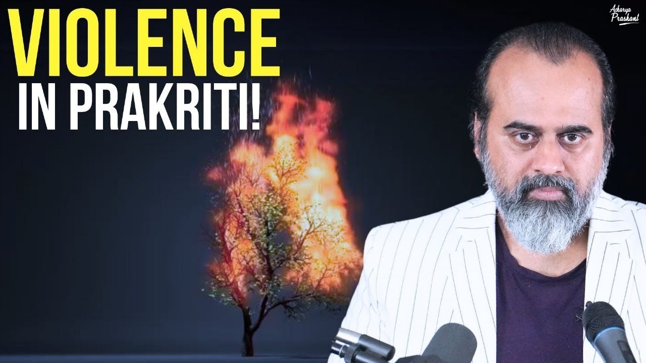 Why is there so much violence in Prakriti? || Acharya Prashant (2019)