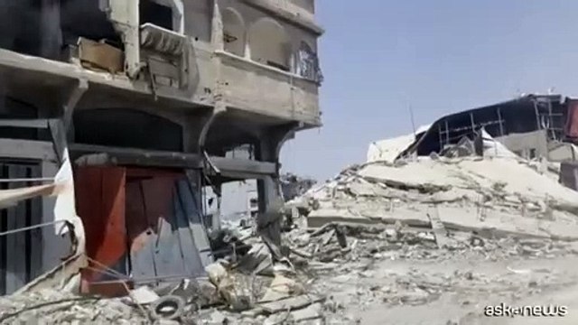 Distruzione e desolazione a Gaza nelle immagini diffuse dall'UNRWA