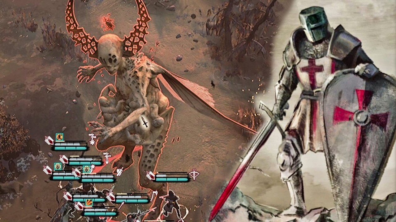 So spielt sich band of crusaders: wir zeigen euch karte, rollenspiel und kämpfe