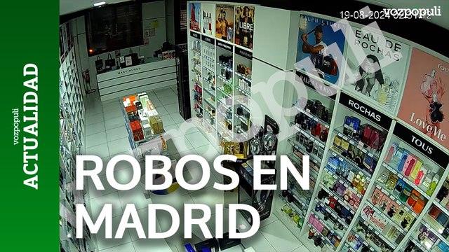 Noche de robos de un BMW en Madrid: un estanco en Sanchinarro y una perfumería en Coslada