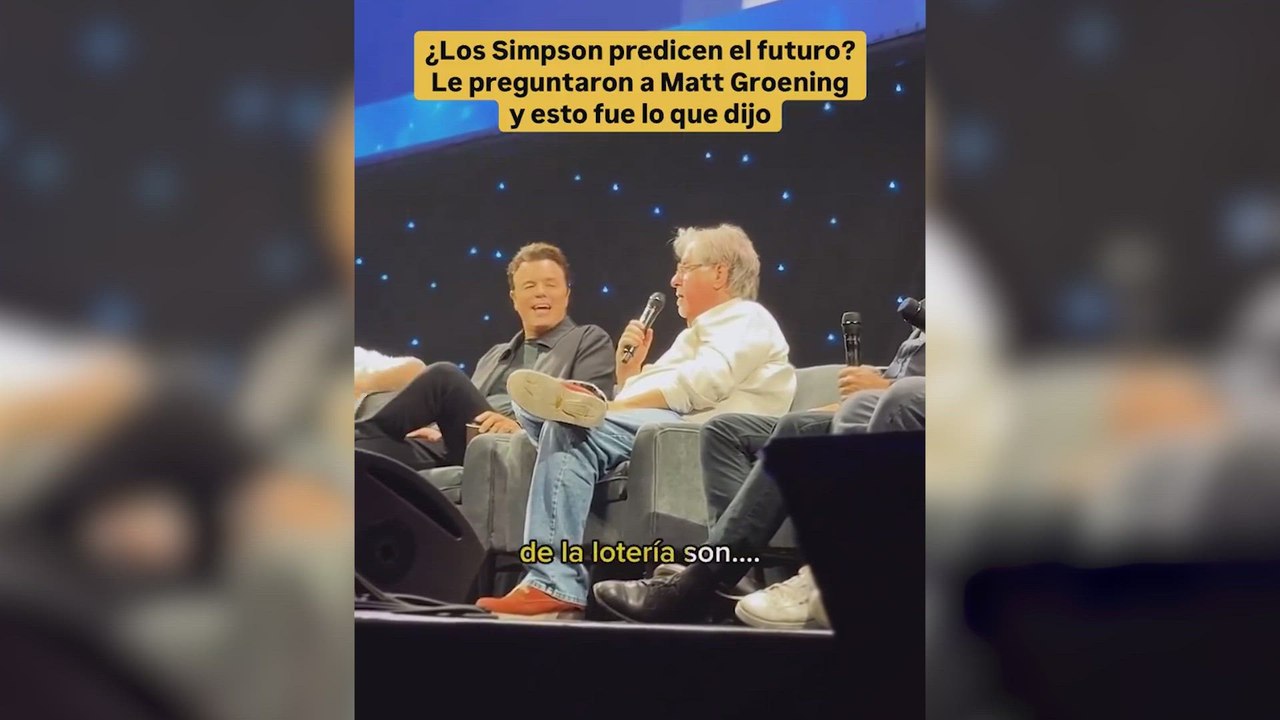 Preguntan al creador de los Simpson por sus predicciones de furia y la respuesta deja planchados a todos