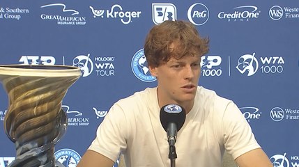 Tennis - Cincinnati 2024 - Jannik Sinner : "I have no doubt that I'll be at 100% at the US Open"