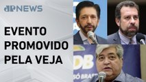 Datena, Nunes e Boulos não participarão de terceiro debate para Prefeitura de SP